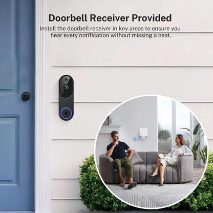 Wireless Wi-Fi Video Doorbell Camera