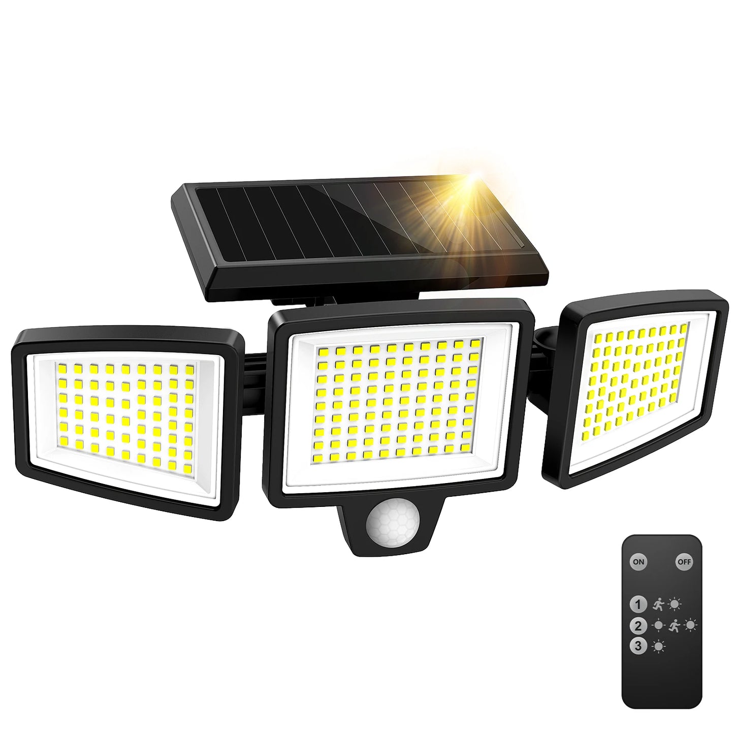 Solar Outdoor Motion Sensor Security Light