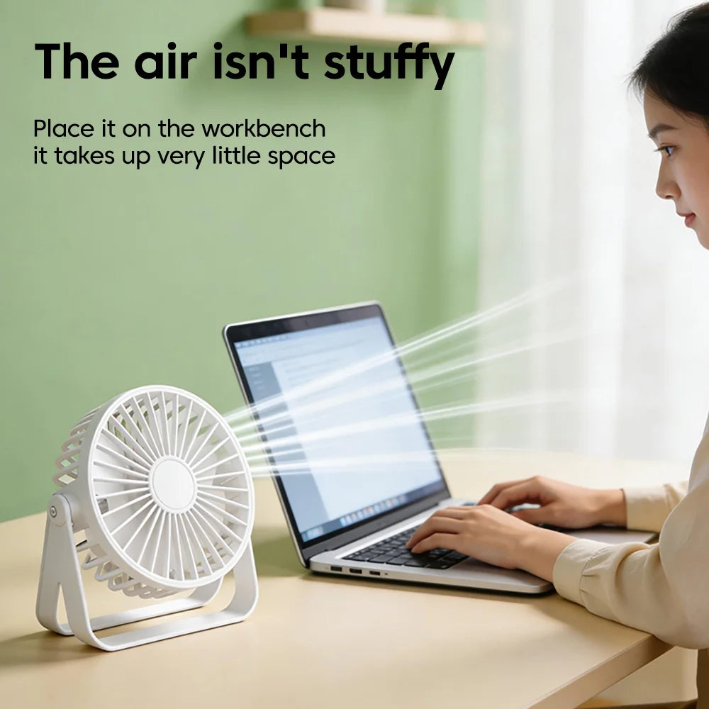 Mini USB Desktop Fan Portable Fan