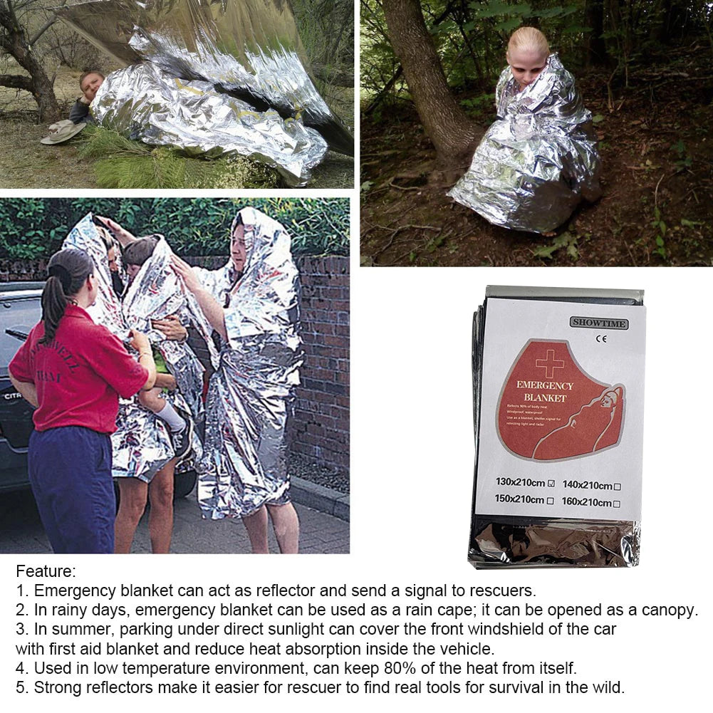 Gigantic Space Blanket Warm Waterproof Emergency