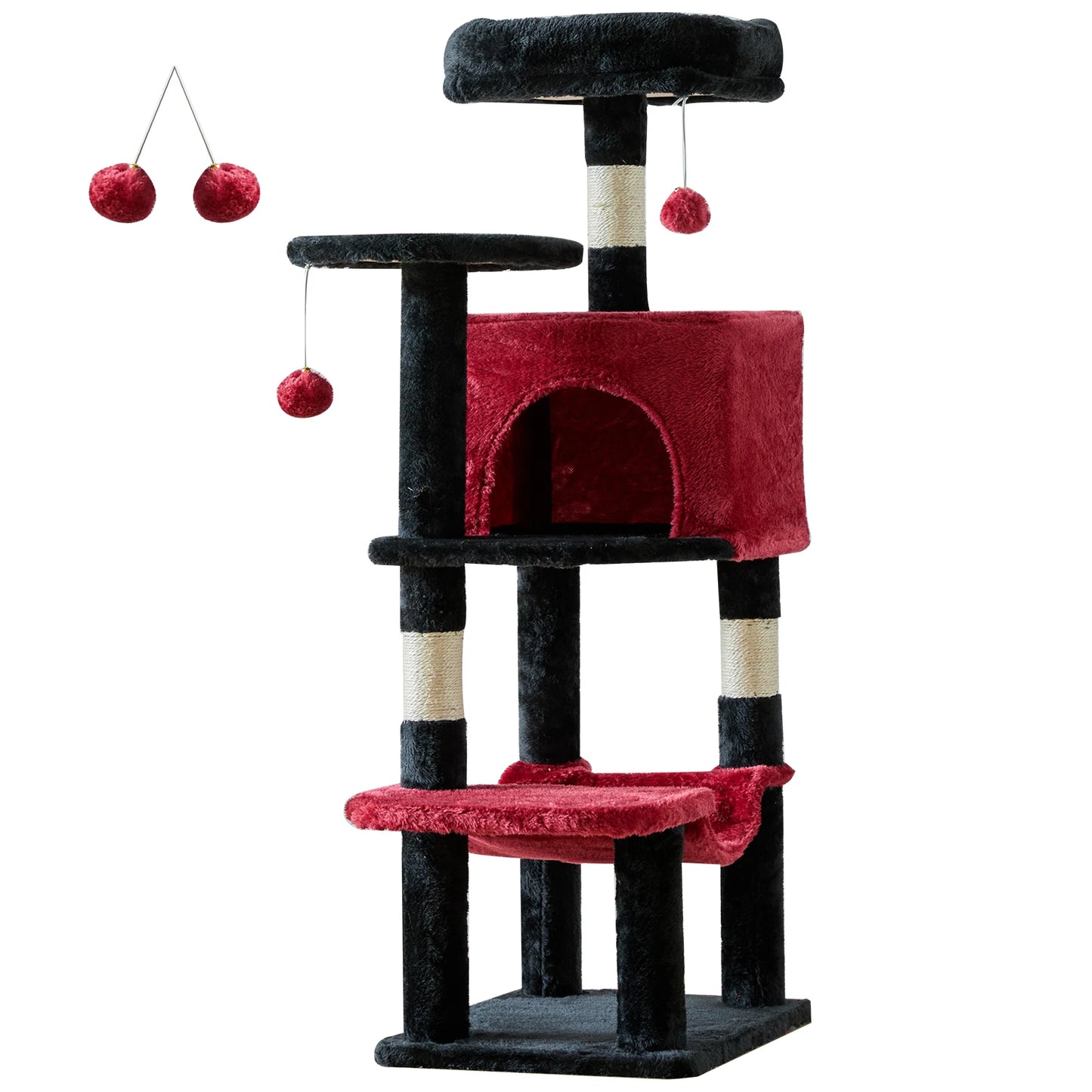 Cat Climbing Tower Indoor Play Sleep