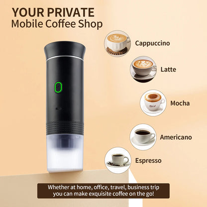 Wireless  Portable Espresso Coffee Machine