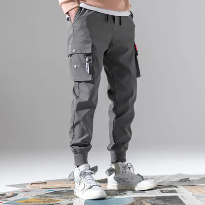 New Trendy Solid Color Cargo Pants