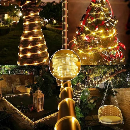 Solar Strip Tube Fairy Light String