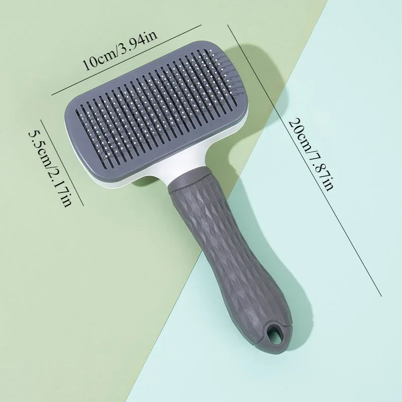 Dog Cat Grooming Brush Self-Cleaning