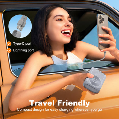 Magnetic Wireless Power Bank USB Type-C