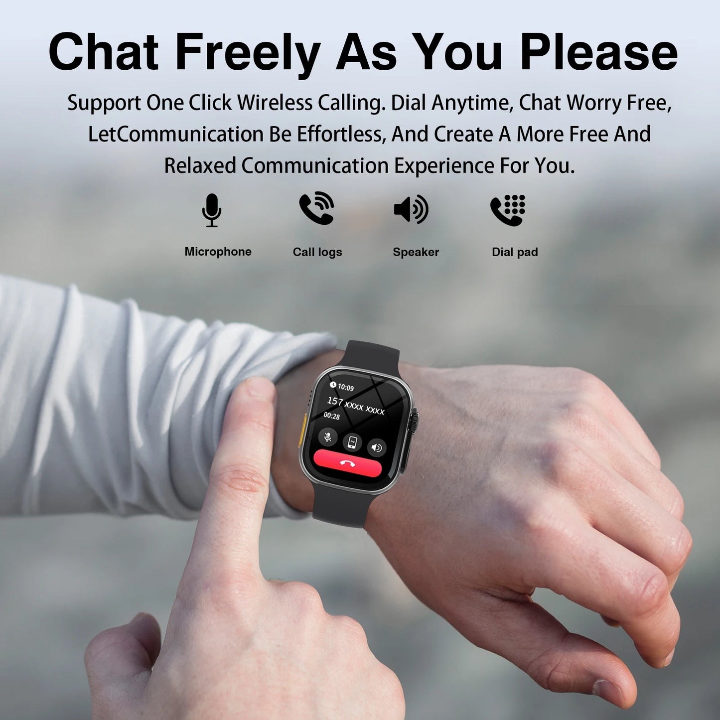 Smart Watch, Outdoor Sports and Fitness Tracker