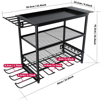 Power Tool Organizer Storage Rack