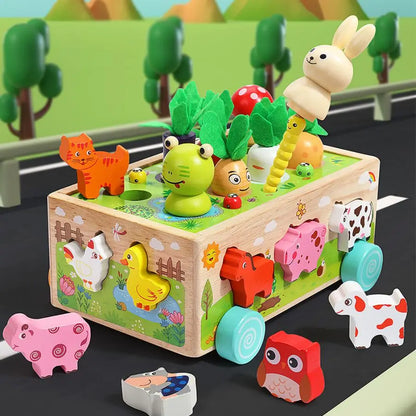 Wooden Animal Assortment Children Toys
