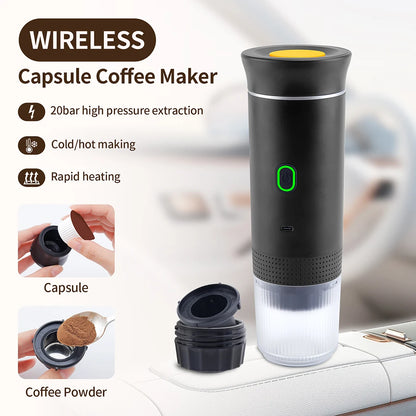 Wireless  Portable Espresso Coffee Machine