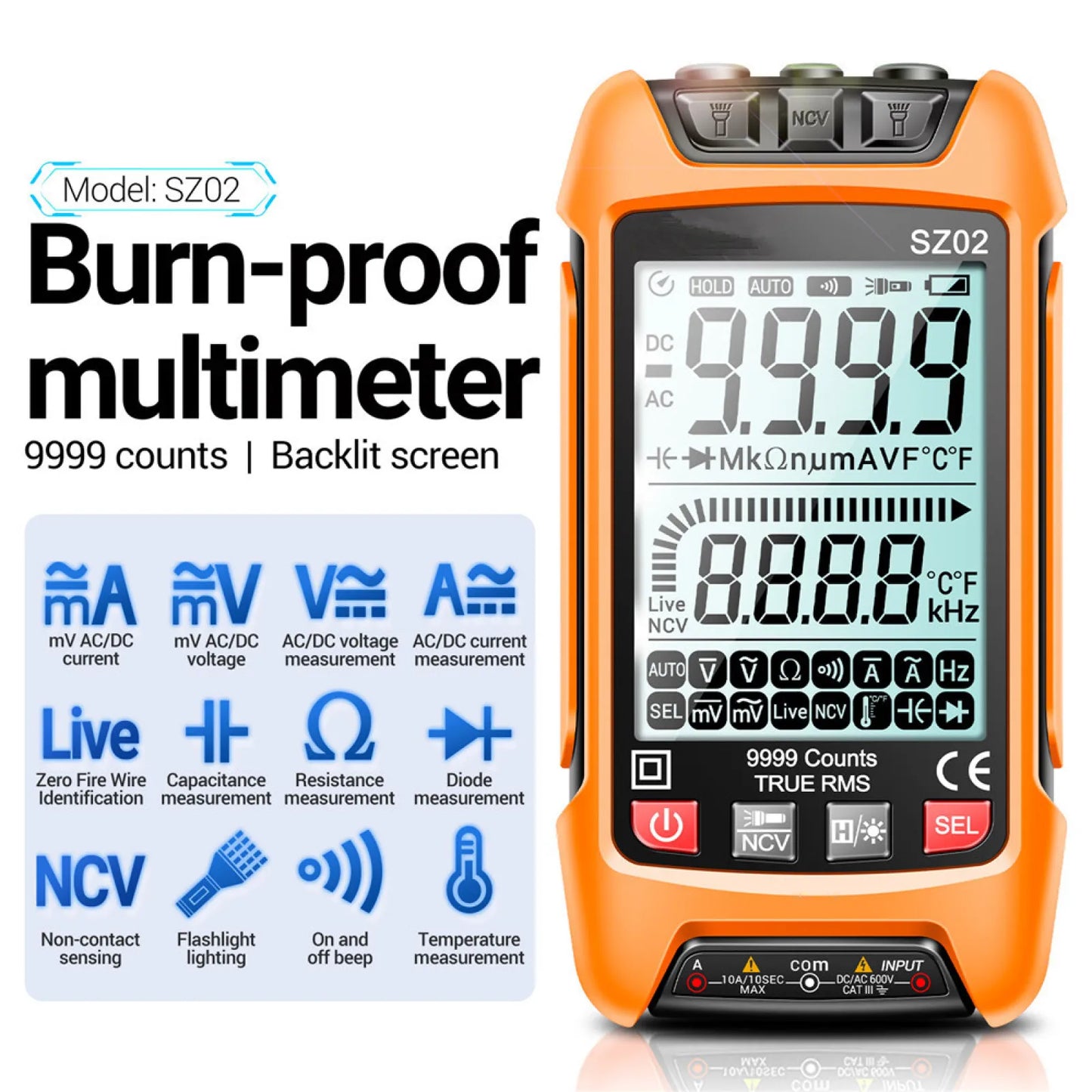 Digital Multimeter Smart Tester Auto Electrical