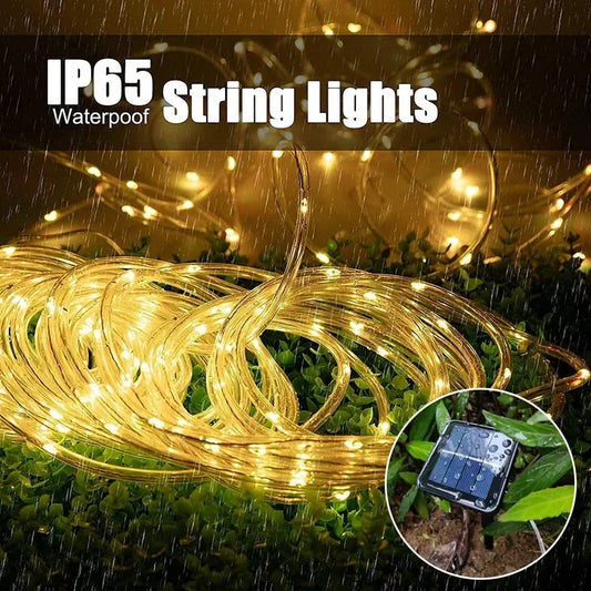 Solar Strip Tube Fairy Light String