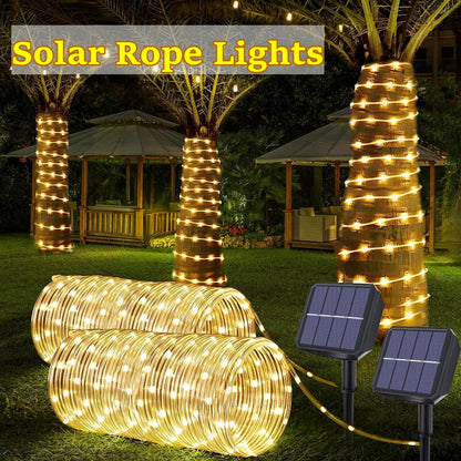 Solar Strip Tube Fairy Light String