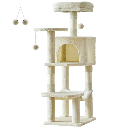 Cat Climbing Tower Indoor Play Sleep