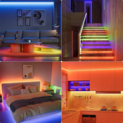 WIFI LED strip, strip music synchronous color change