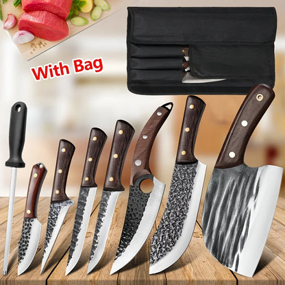 Japanese Knife Set 5Cr15 Stainless Steel