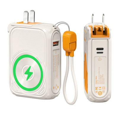 Magnetic Wireless Power Bank USB Type-C
