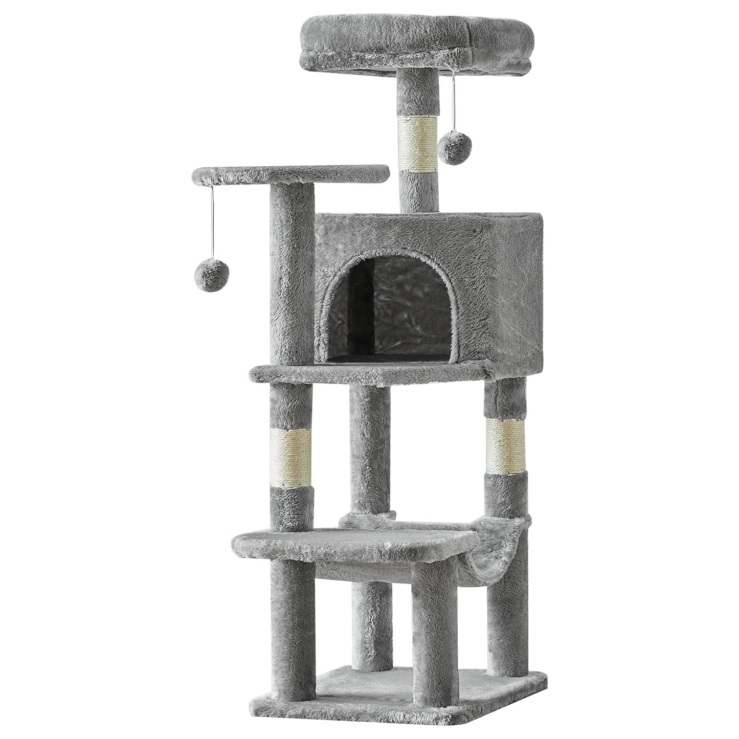 Cat Climbing Tower Indoor Play Sleep