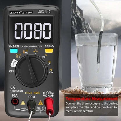 Fully-Auto Pocket Digital Smart Multimeter Tool