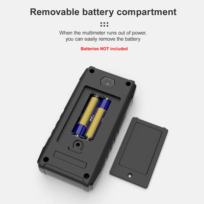 Digital Multimeter Multimeter Digital Display High Accuracy Backlit Auto Range Intelligent Electrician Mini Multimeter