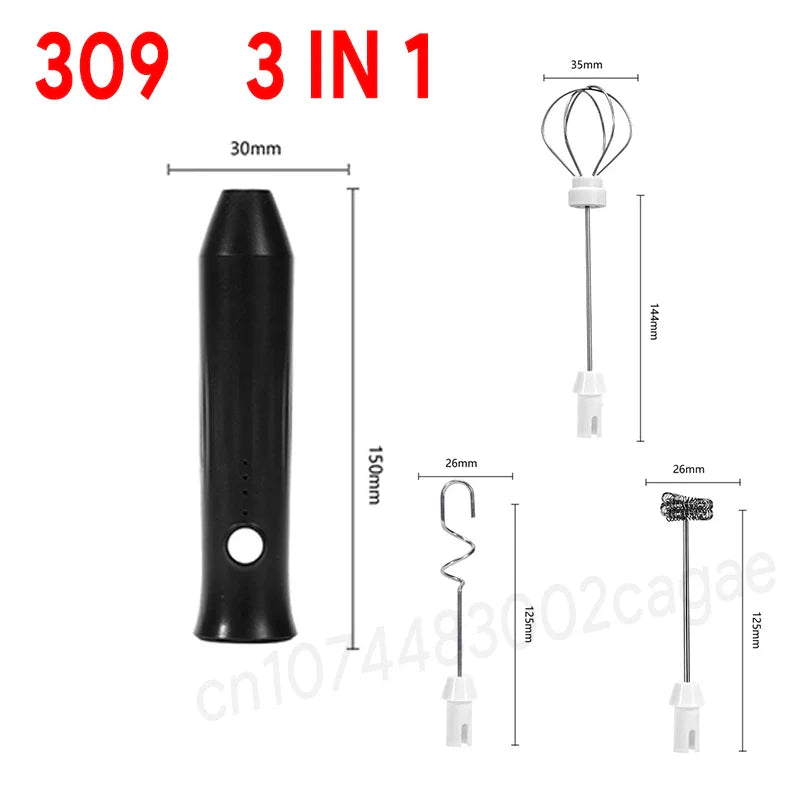 Electric Coffee Frother And Milk Whisk