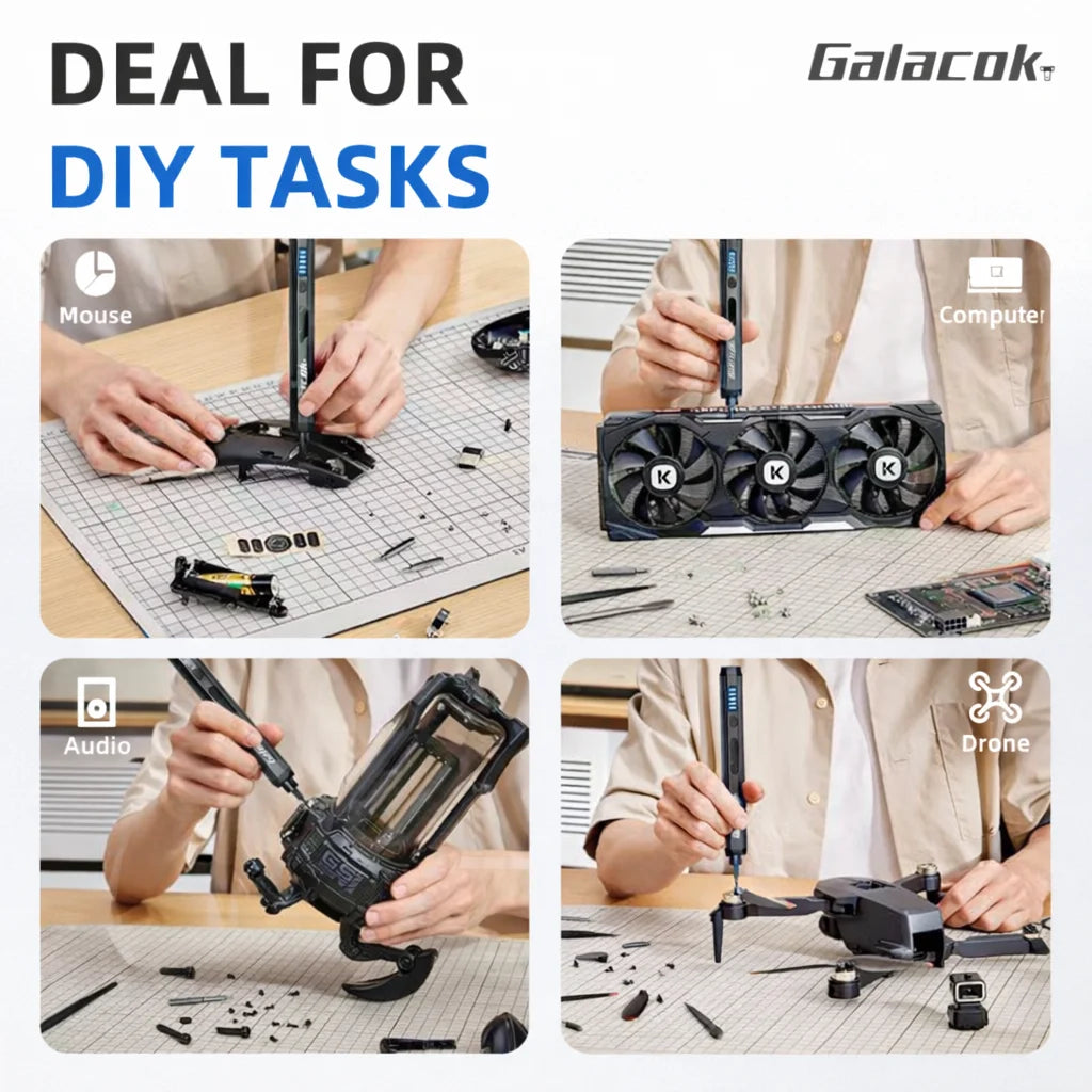 68 in 1 Precision Mini Electric Screwdriver Set Rechargeable