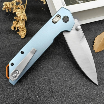 Aluminum Folding Knife with D2 Steel Blade