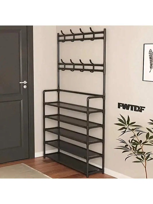 Shoe storage racks hat multi-functional