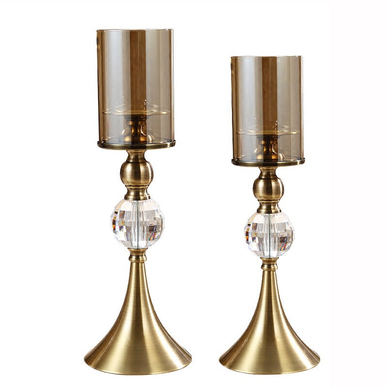 Dining Table Glass Candle Holder