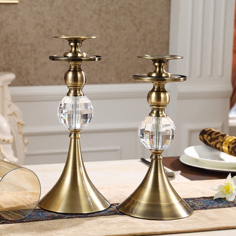 Dining Table Glass Candle Holder