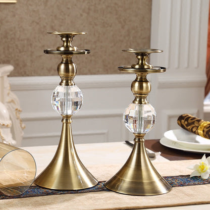 Dining Table Glass Candle Holder