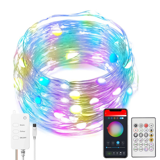 Smart LED String Lights With Music Sync