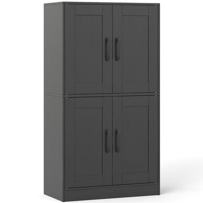 Bathroom Cabinet With Doors And Adjustable Shelves